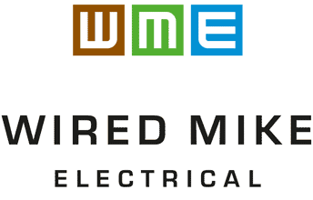 Wired Mike Electrical Mobile Retina Logo